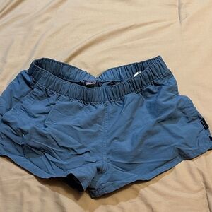 Patagonia Women's Athletic Shorts - Blue